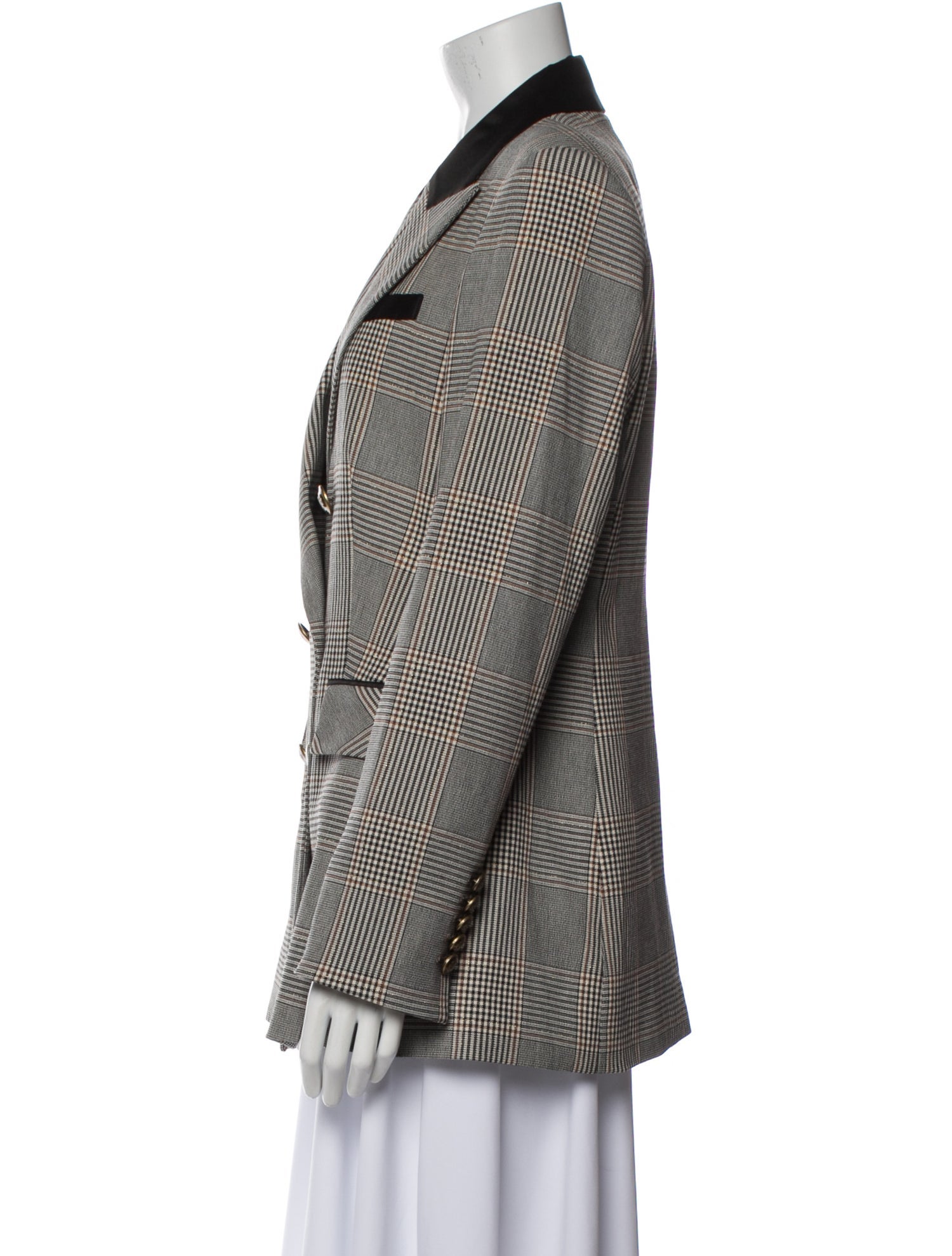 Veronica Beard Plaid Print Blazer w/ Tags