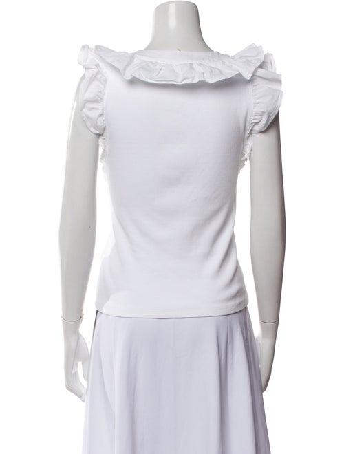 Veronica Beard V-Neck Sleeveless Top