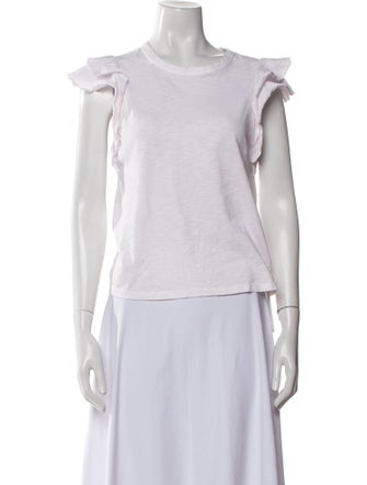 Veronica Beard Crew Neck Short Sleeve T-Shirt