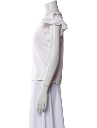 Veronica Beard Crew Neck Short Sleeve T-Shirt