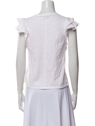 Veronica Beard Crew Neck Short Sleeve T-Shirt