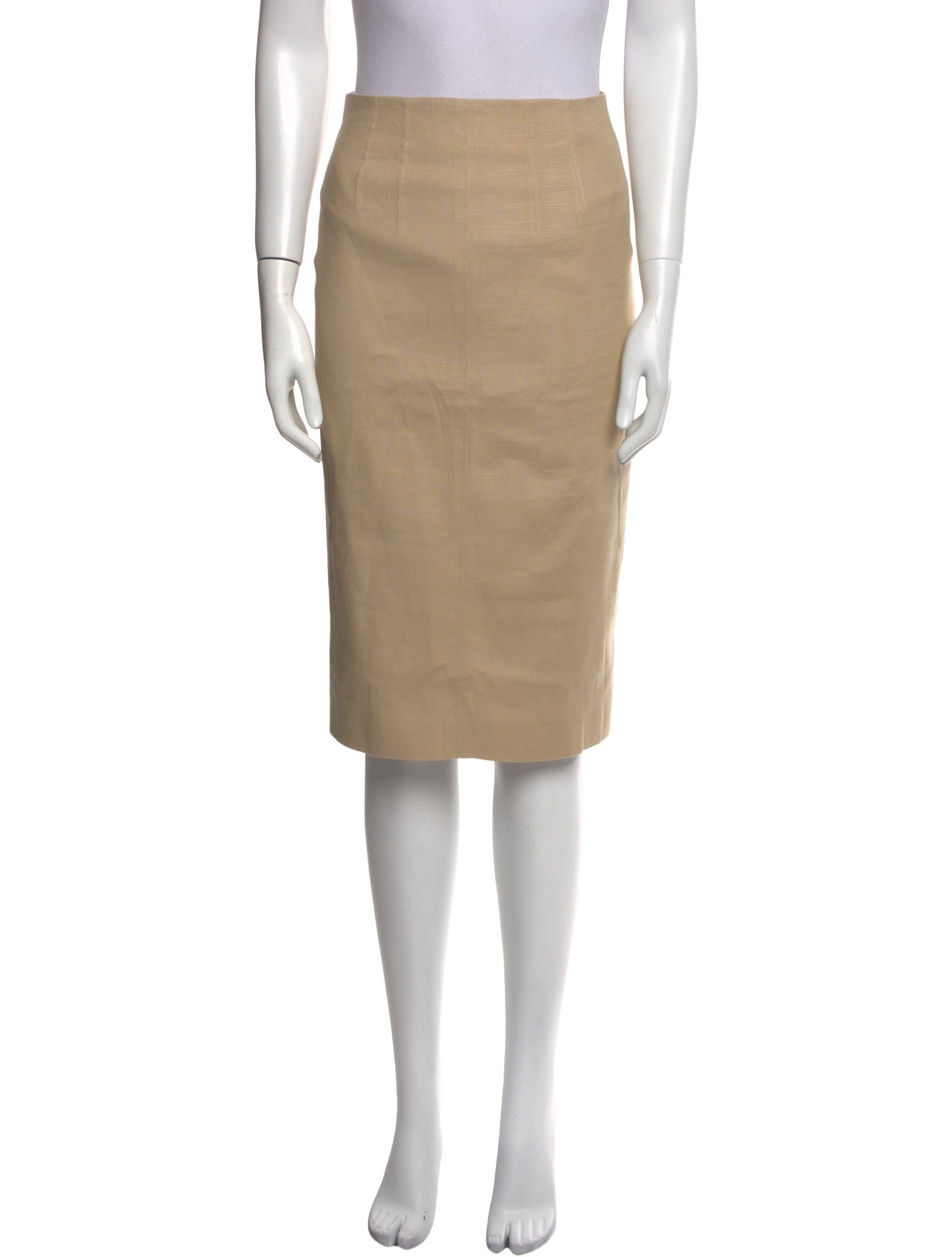 Veronica Beard Linen Knee-Length Skirt