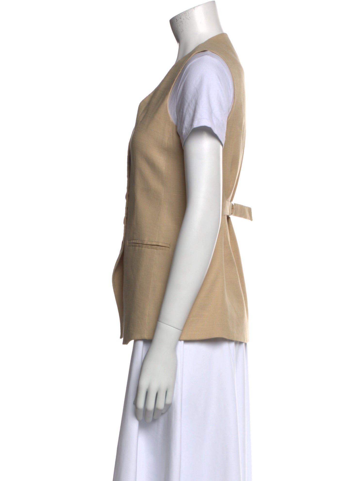 Veronica Beard V-Neck Short Sleeve Top