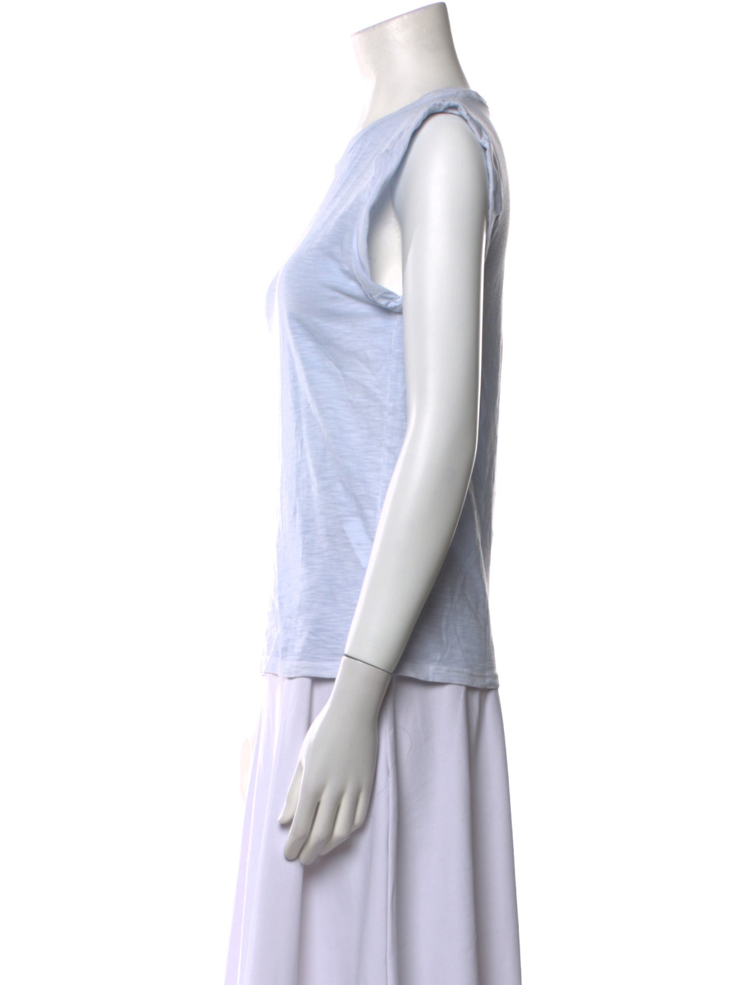 Veronica Beard Scoop Neck Short Sleeve T-Shirt