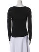 Veronica Beard V-Neck Long Sleeve Top