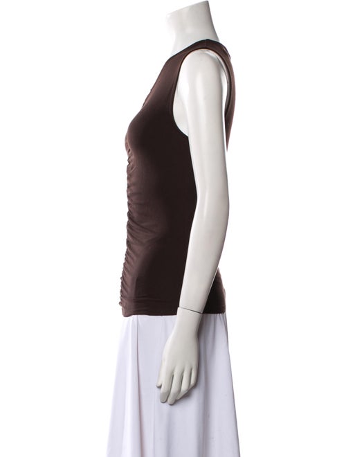 Veronica Beard V-Neck Sleeveless Top