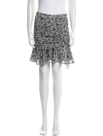 Veronica Beard Silk Mini Skirt