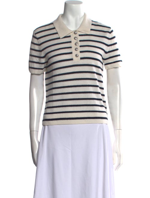 Veronica Beard Cashmere Striped Sweater