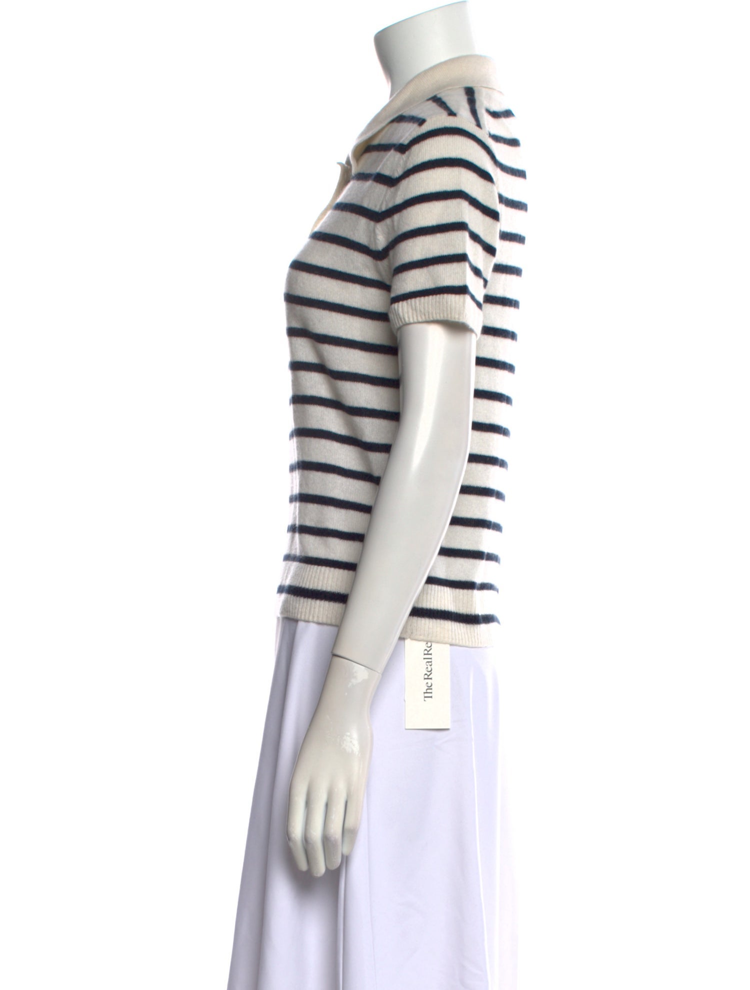Veronica Beard Cashmere Striped Sweater