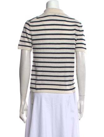 Veronica Beard Cashmere Striped Sweater