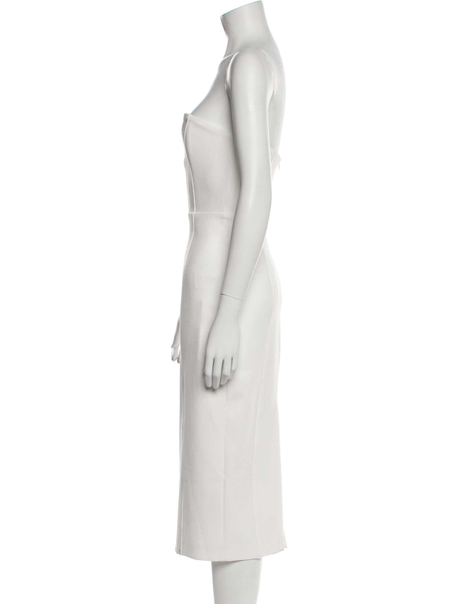 Veronica Beard Strapless Knee-Length Dress