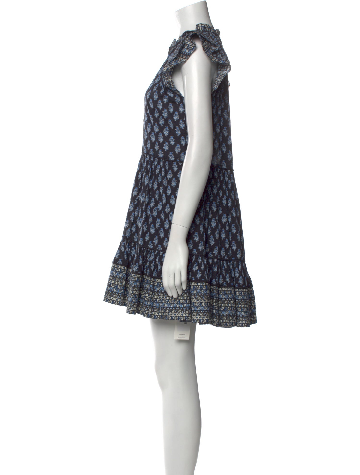 Veronica Beard Printed Mini Dress