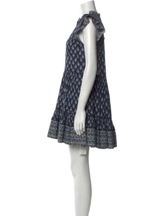 Veronica Beard Printed Mini Dress