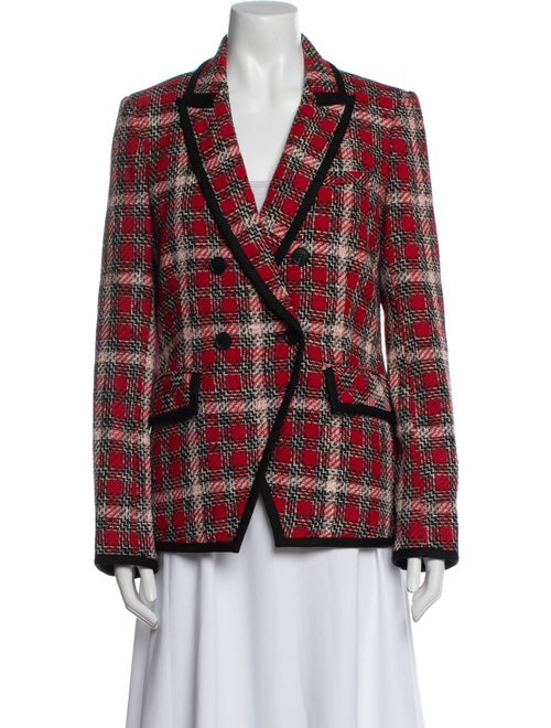 Veronica Beard Tweed Pattern Blazer