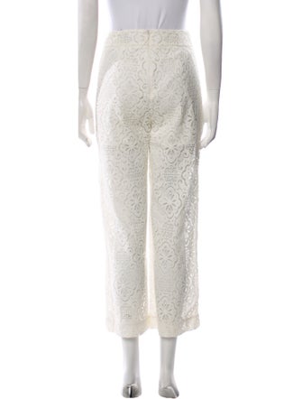 Veronica Beard Lace Wide Leg Pants