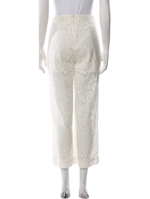 Veronica Beard Lace Wide Leg Pants