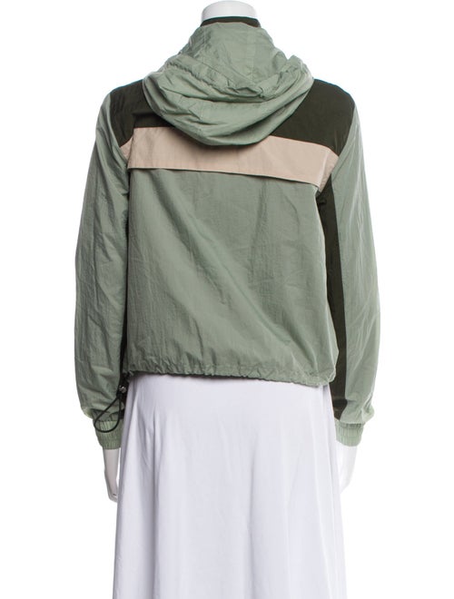 Veronica Beard Colorblock Pattern Biker Jacket