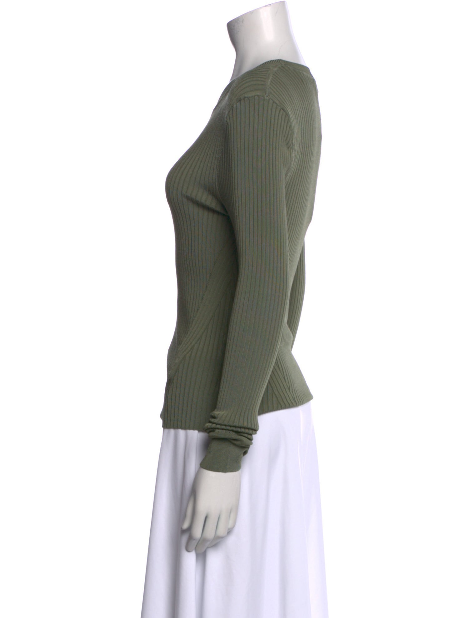 Veronica Beard Crew Neck Long Sleeve Top w/ Tags