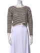 Veronica Beard Striped Scoop Neck Sweater
