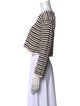 Veronica Beard Striped Scoop Neck Sweater