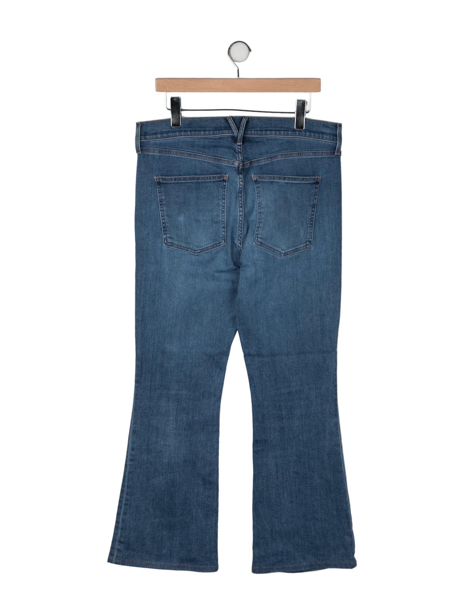 Veronica Beard High-Rise Wide Leg Jeans