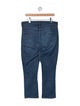 Veronica Beard High-Rise Straight Leg Jeans