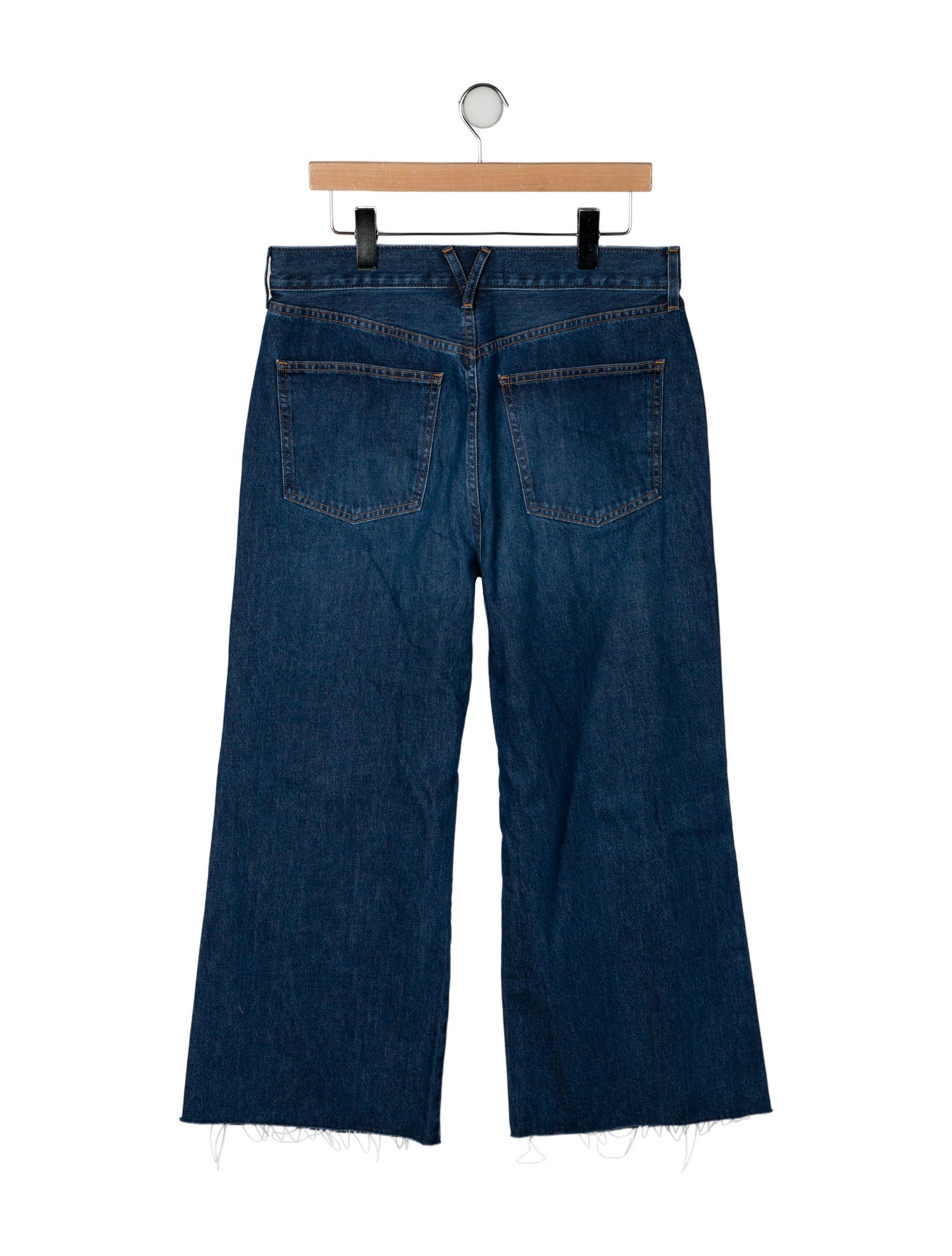 Veronica Beard High-Rise Wide Leg Jeans