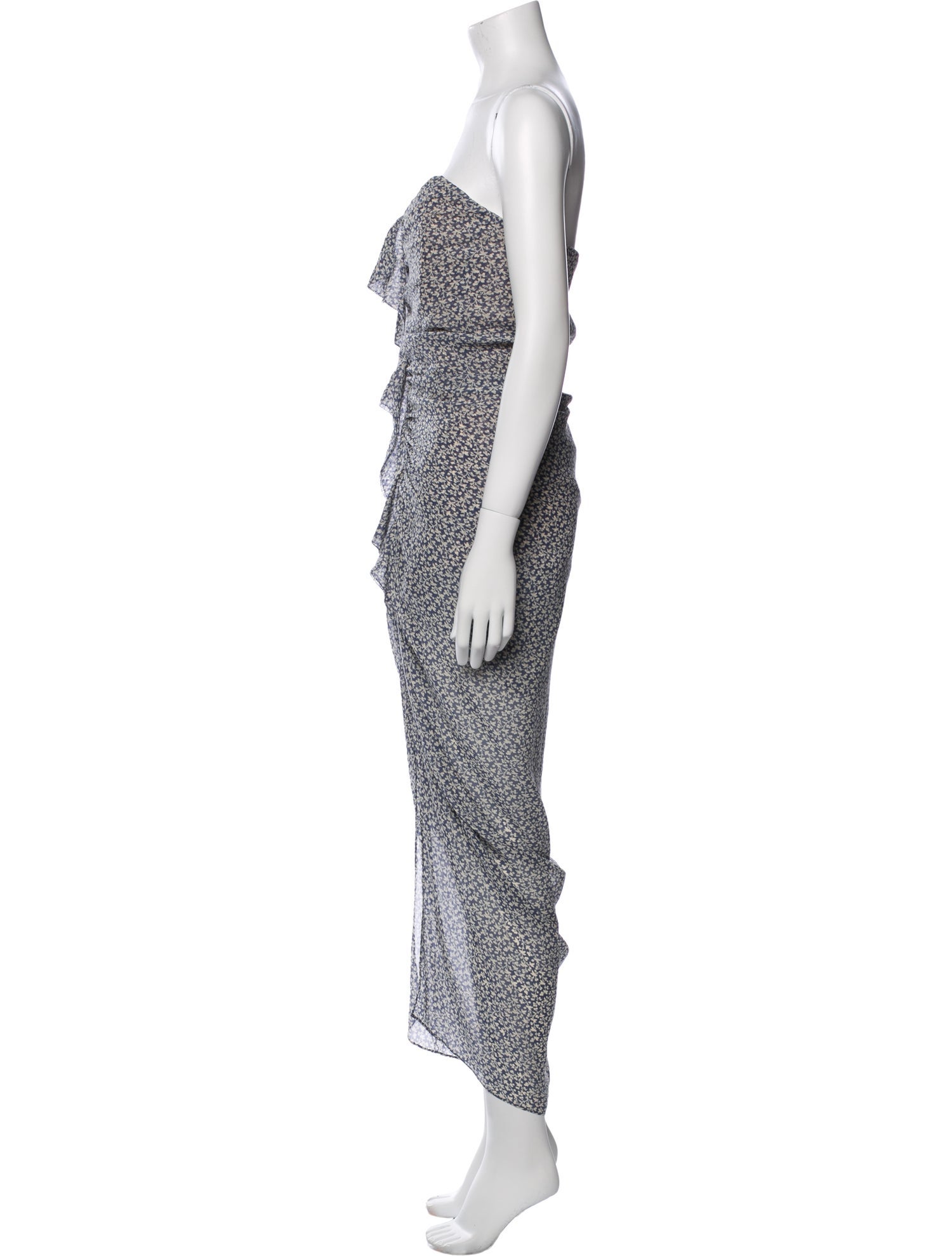 Veronica Beard Silk Long Dress