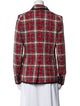 Veronica Beard Plaid Print Blazer