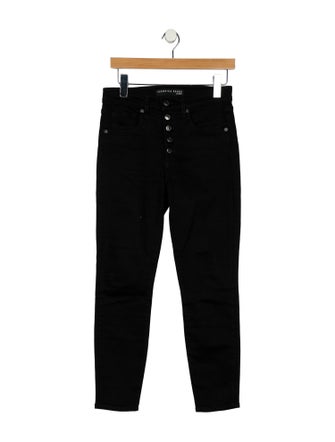 Veronica Beard Mid-Rise Skinny Leg Jeans