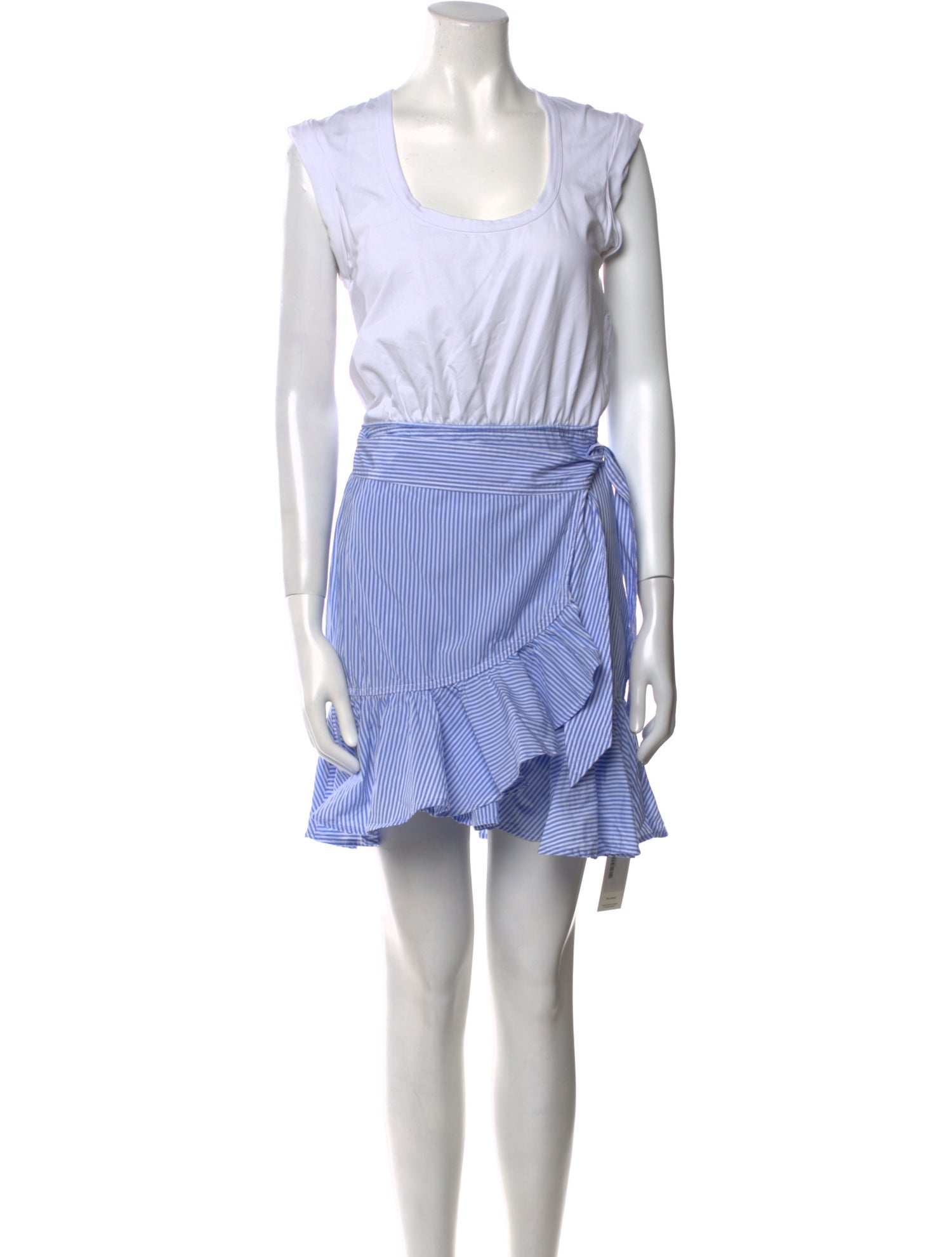 Veronica Beard Striped Mini Dress