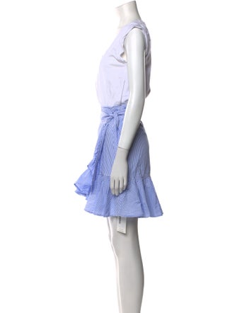 Veronica Beard Striped Mini Dress