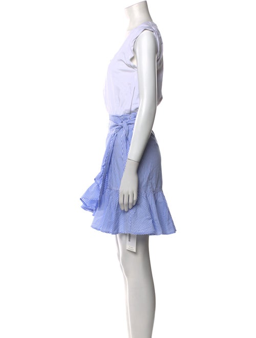 Veronica Beard Striped Mini Dress