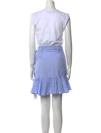 Veronica Beard Striped Mini Dress