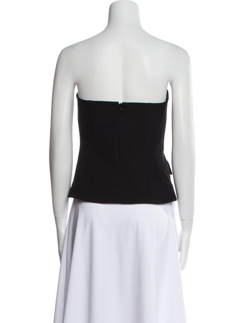 Veronica Beard Strapless Crop Top