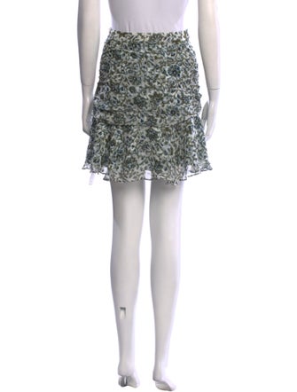 Veronica Beard Silk Mini Skirt