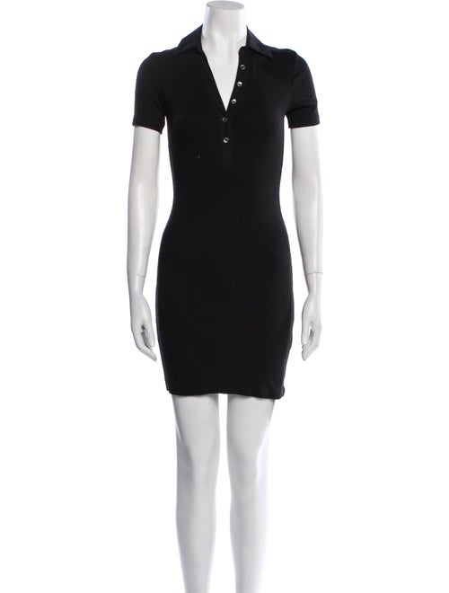 Veronica Beard V-Neck Mini Dress