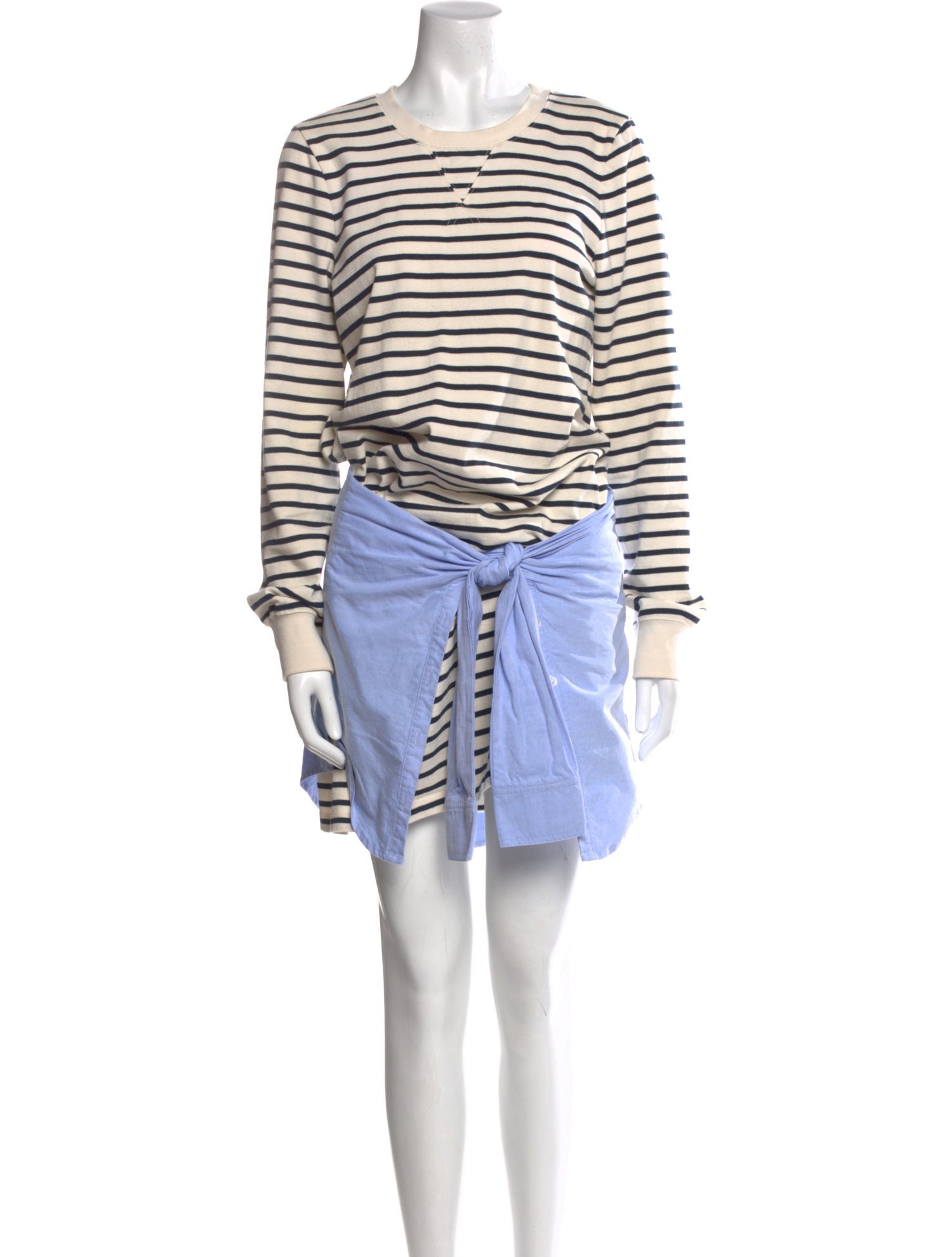 Veronica Beard Striped Mini Dress