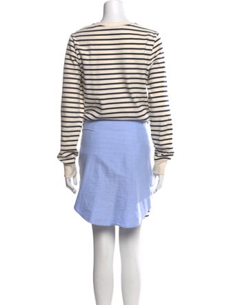 Veronica Beard Striped Mini Dress