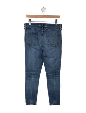 Veronica Beard Mid-Rise Skinny Leg Jeans