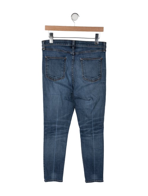 Veronica Beard Mid-Rise Skinny Leg Jeans