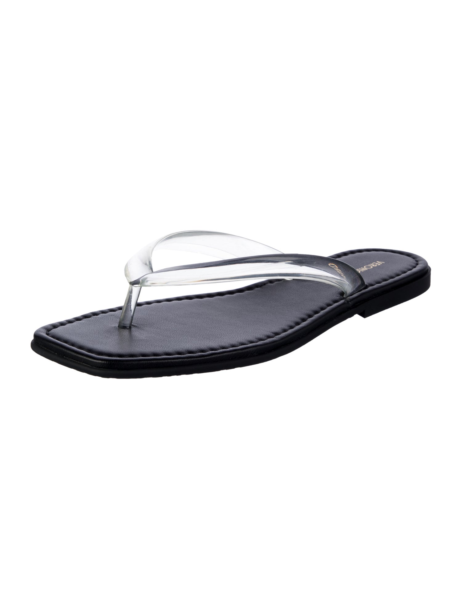 Veronica Beard Leather Flip Flops