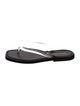 Veronica Beard Leather Flip Flops