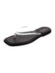 Veronica Beard Leather Flip Flops