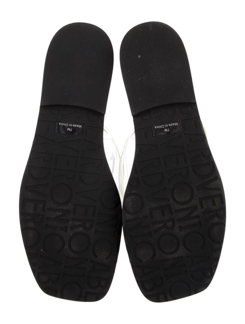 Veronica Beard Leather Flip Flops