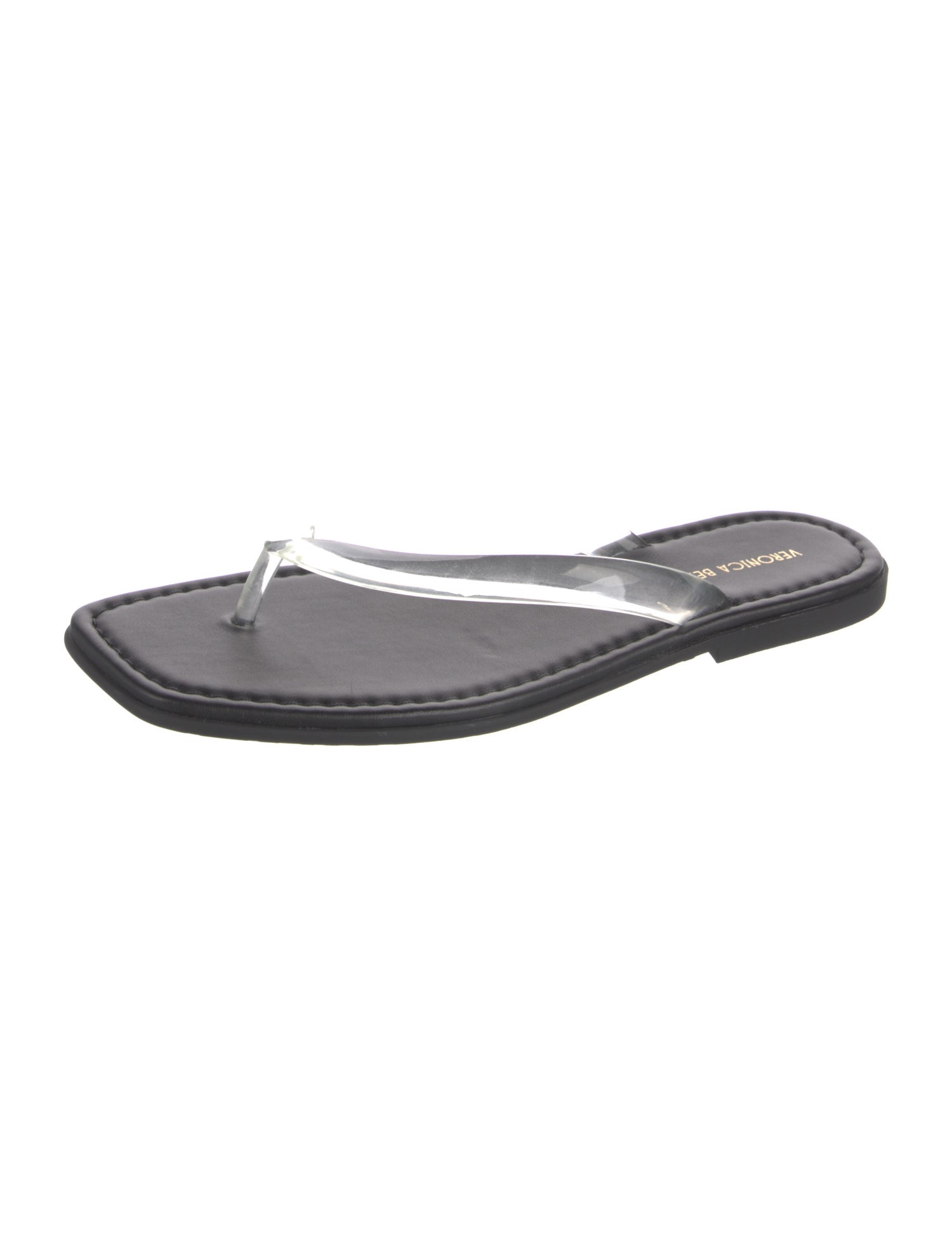 Veronica Beard Leather Flip Flops