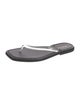 Veronica Beard Leather Flip Flops