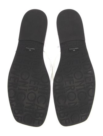 Veronica Beard Leather Flip Flops