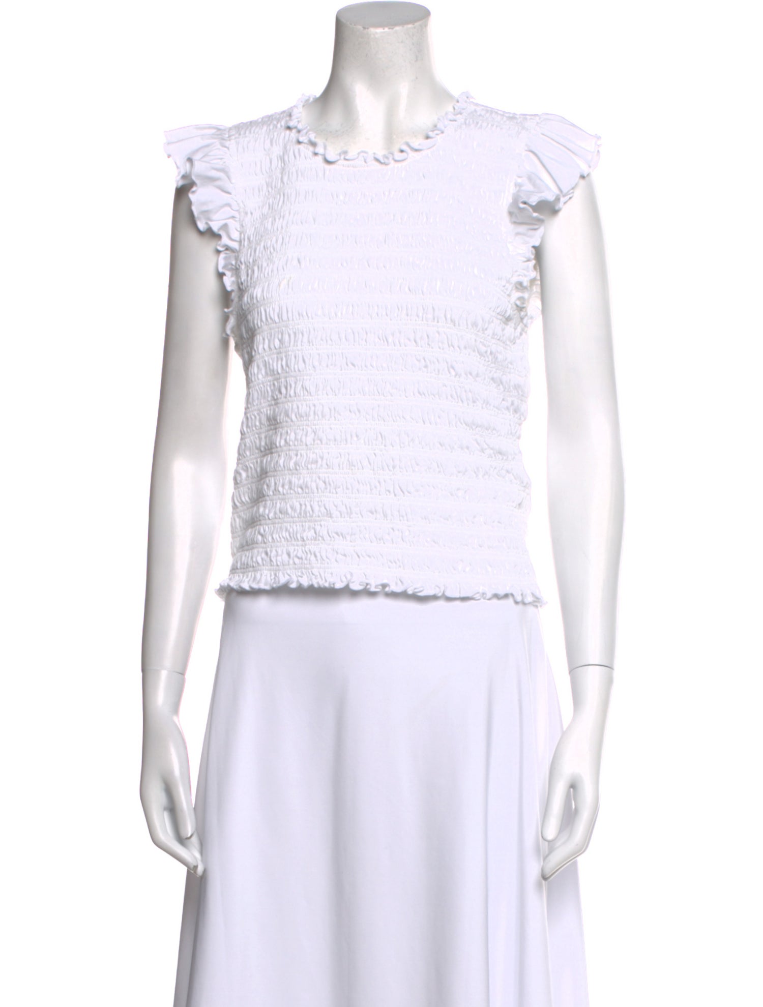 Veronica Beard Crew Neck Short Sleeve Top