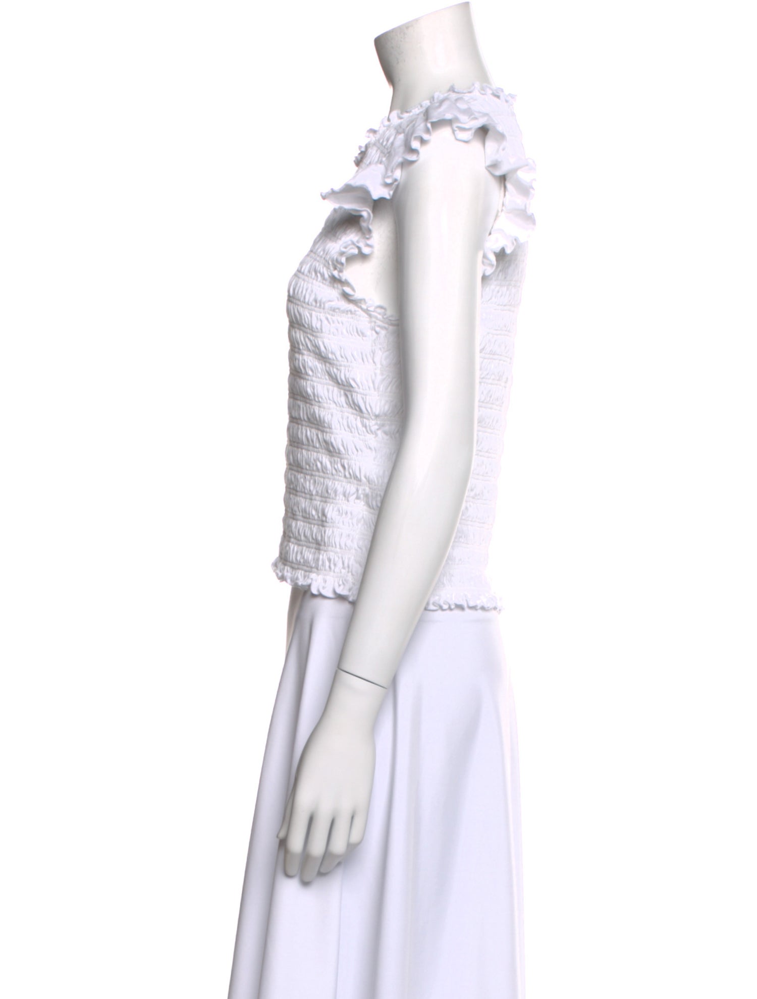 Veronica Beard Crew Neck Short Sleeve Top